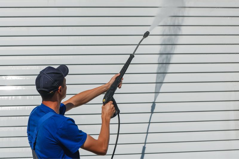 Powerwashed Siding